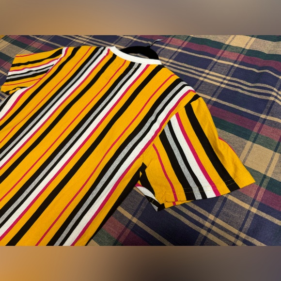 Mens Reason Striped Bear Tee - Picture 7 of 9